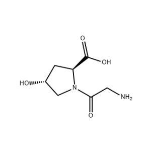 (2S,4R)-1-(2-氨基乙酰基)-4-羟基吡咯烷-2-羧酸,(2S,4R)-1-(2-aminoacetyl)-4-hydroxypyrrolidine-2-carboxylic acid