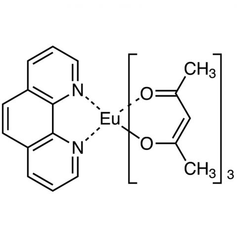 三(乙酰丙酮)(1,10-菲咯啉)铕(III),Tris(acetylacetonato)(1,10-phenanthroline)europium(III)
