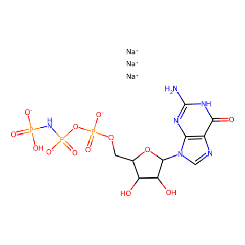 鸟苷5′-[β,γ-亚氨基]三磷酸 三钠盐 水合物,Guanosine 5′-[β,γ-imido]triphosphate trisodium salt hydrate