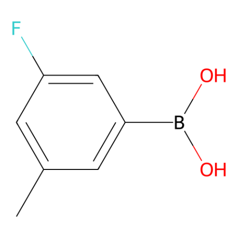 3-氟-5-甲基苯硼酸 (含有数量不等的酸酐),3-Fluoro-5-methylphenylboronic Acid (contains varying amounts of Anhydride)