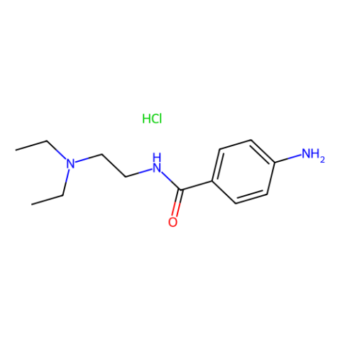 N-[(2-二乙氨基)乙基]-4-氨基苯甲酰胺盐酸盐,Procainamide hydrochloride