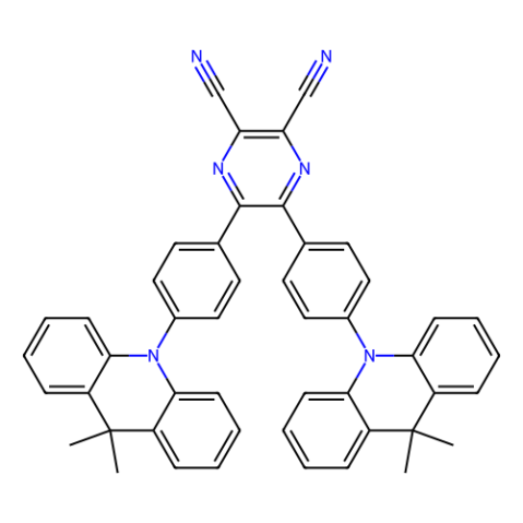 5,6-雙[4-(9,9-二甲基-9,10-二氫吖啶)苯基]-2,3-二氰基吡嗪,5,6-Bis[4-(9,9-dimethyl-9,10-dihydroacridine)pheny]-2,3-dicyano–  pyrazine