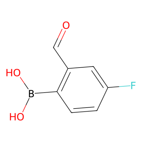 4-氟-2-甲酰基苯硼酸 (含不同量的酸酐),4-Fluoro-2-formylphenylboronic Acid (contains varying amounts of Anhydride)
