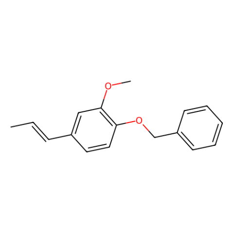 1-苄氧基-2-甲氧基-4-(1-丙烯基)苯,1-Benzyloxy-2-methoxy-4-(1-propenyl)benzene