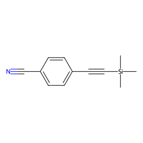 4-[（三甲基甲硅烷基）乙炔基]苄腈,4-[(Trimethylsilyl)ethynyl]benzonitrile