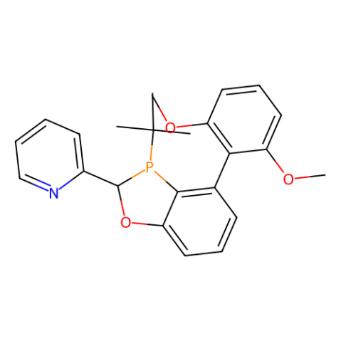 2-((2R,3R)-3-(叔丁基)-4-(2,6-二甲氧基苯基)-2,3-二氢苯并[d][1,3]氧膦杂环-2-基)吡啶,2-((2R,3R)-3-(tert-butyl)-4-(2,6-dimethoxyphenyl)-2,3-dihydrobenzo[d][1,3]oxaphosphol-2-yl)pyridine