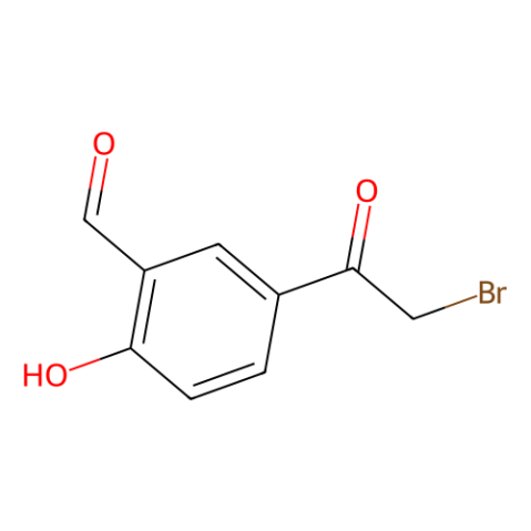 5-溴乙酰基-2-羟基苯甲醛,5-(2-Bromoacetyl)-2-hydroxybenzaldehyde