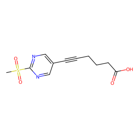 6-(2-(甲基磺酰基)嘧啶-5-基)己-5-炔酸,6-(2-(Methylsulfonyl)pyrimidin-5-yl)hex-5-ynoic acid