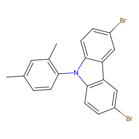 3,6-二溴-9-(2,4-二甲基苯基)-9H-咔唑,3,6-Dibromo-9-(2,4-dimethylphenyl)-9H-carbazole