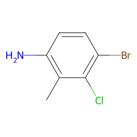 4-溴-3-氯-2-甲基苯胺,4-Bromo-3-chloro-2-methylaniline