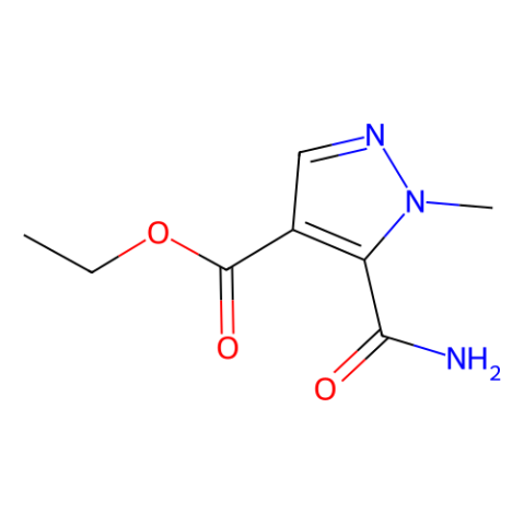 1H-吡唑-4-羧酸,5-(氨基羰基)-1-甲基乙基酯,Ethyl 5-carbamoyl-1-methyl-1H-pyrazole-4-carboxylate