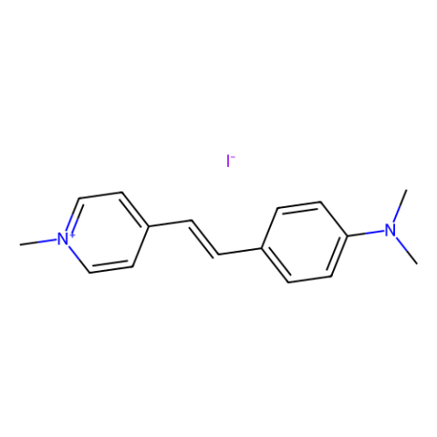 反式-4-[4-(二甲基氨基)苯乙烯基]-1-甲基吡啶鎓碘化物,trans-4-[4-(Dimethylamino)styryl]-1-methylpyridinium iodide