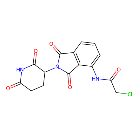 2-氯-N-(2-(2,6-二氧代哌啶-3-基)-1,3-二氧代异吲哚啉-4-基)乙酰胺,2-chloro-N-(2-(2,6-dioxopiperidin-3-yl)-1,3-dioxoisoindolin-4-yl)acetamide