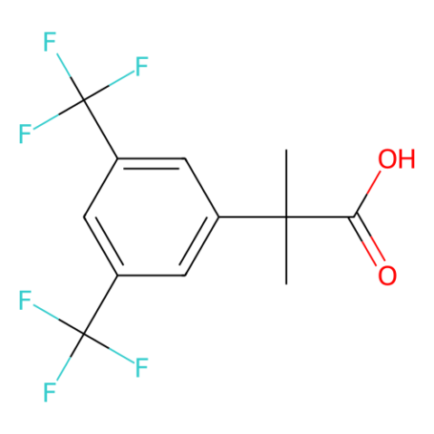 2-(3,5-双-三氟甲基-苯基)-2-甲基丙酸,2-(3,5-Bis(trifluoromethyl)phenyl)-2-methylpropanoic acid