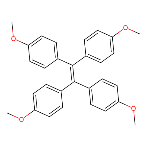 1,1,2,2-四(4-甲氧基苯基)乙烯,1-methoxy-4-[1,2,2-tris(4-methoxyphenyl)ethenyl]benzene