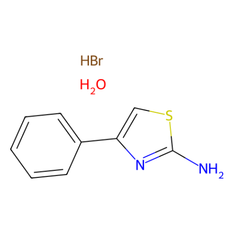 2-氨基-4-苯基噻唑 氢溴酸盐 一水合物,2-Amino-4-phenylthiazole hydrobromide monohydrate