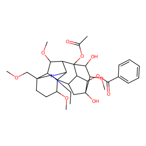 3-脱氧乌头碱,Deoxyaconitine