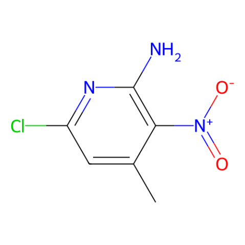 2-氨基-3-硝基-4-甲基-6-氯吡啶,6-chloro-4-methyl-3-nitropyridin-2-amine