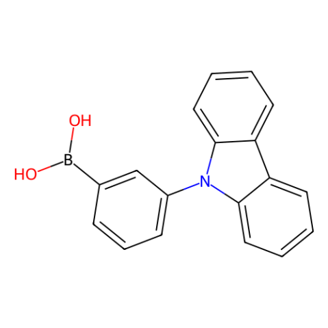 3-(9H-咔唑-9-基)苯基硼酸 (含不等量的酸酐),3-(9H-Carbazol-9-yl)phenylboronic Acid (contains varying amounts of Anhydride)