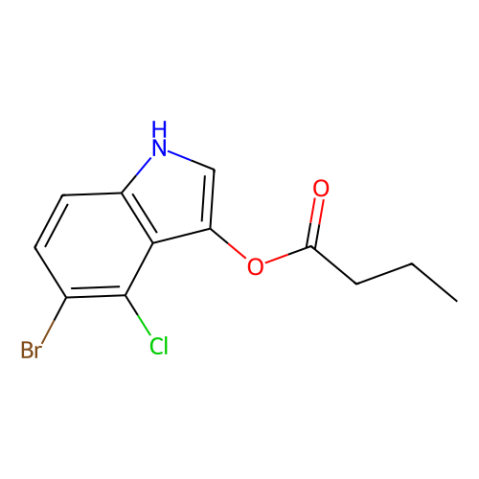 5-溴-4-氯-3-吲哚基丁酸酯,5-Bromo-4-chloro-3-indolyl butyrate