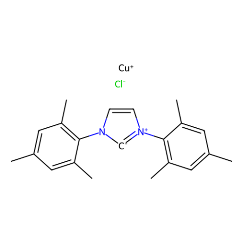 氯(1,3-二均三甲苯基咪唑-2-叉)铜(I),Chloro(1,3-dimesitylimidazol-2-ylidene)copper(I)