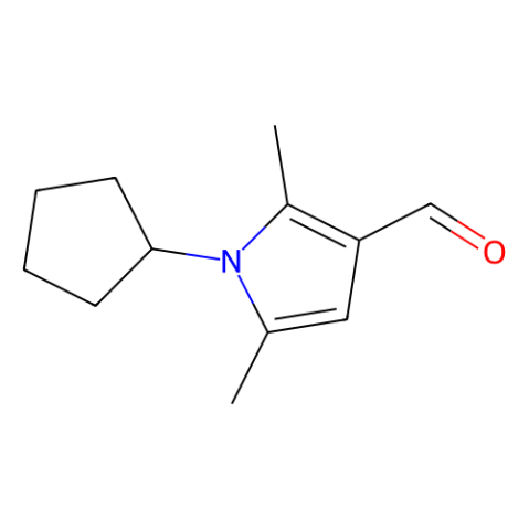 1-環(huán)戊基-2,5-二甲基-1H-吡咯-3-甲醛,1-Cyclopentyl-2,5-dimethyl-1H-pyrrole-3-carbaldehyde