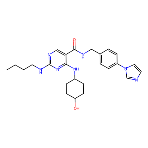 UNC 2881,Mer激酶抑制劑,UNC 2881