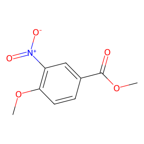 4-甲氧基-3-硝基苯甲酸甲酯,METHYL 4-METHOXY-3-NITROBENZOATE