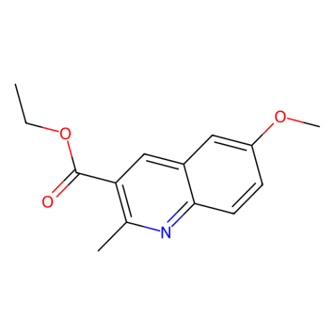 6-甲氧基-2-甲基喹啉-3-羧酸乙酯,6-Methoxy-2-methylquinoline-3-carboxylic acid ethyl ester