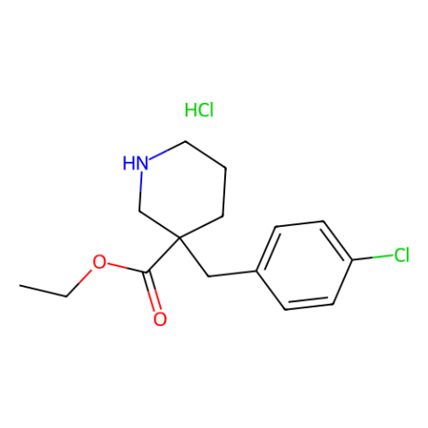 3-(4-氯苄基)哌啶-3-乙基羧酸盐酸盐,3-(4-Chlorobenzyl)Piperidine-3-Ethylcarboxylate Hydrochloride