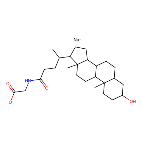 糖脂胆酸钠盐,Glycolithocholic acid sodium salt