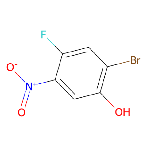 2-溴-4-氟-5-硝基苯酚,2-Bromo-4-fluoro-5-nitrophenol