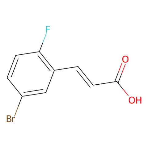 5-溴-2-氟肉桂酸,5-Bromo-2-fluorocinnamic acid