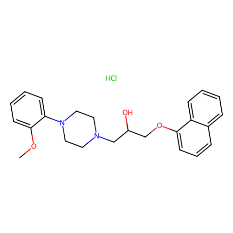 Naftopidil hydrochloride,α1拮抗剂,Naftopidil hydrochloride