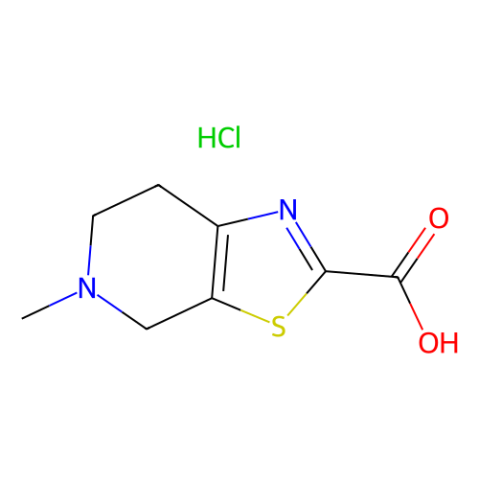 5-甲基-4,5,6,7-四氫噻唑[5,4-c]吡啶-2-甲酸鹽酸鹽,5-methyl-4H,5H,6H,7H-[1,3]thiazolo[5,4-c]pyridine-2-carboxylic acid hydrochloride