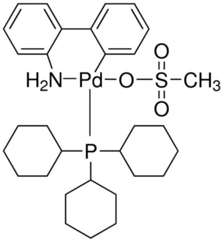 甲烷磺酰（三环己基膦）（2''-氨基-1,1''-联苯-2-基）钯（II）,Methanesulfonato(tricyclohexylphosphine)(2''-amino-1,1''-biphenyl-2-yl)palladium(II)