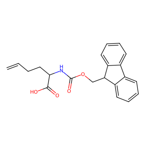 (S)-2-(((9H-芴-9-基甲氧基)羰基)氨基)-5-己烯酸,(S)-2-((((9H-Fluoren-9-yl)methoxy)carbonyl)amino)hex-5-enoic acid