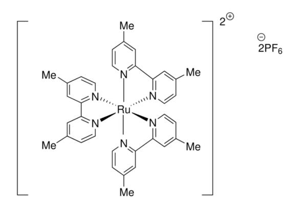 三(4,4'-二甲基-2,2'-联吡啶)钌(II)六氟磷酸盐,[Ru(dmbpy)3](PF6)2