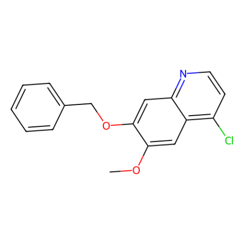 7-(苄氧基)-4-氯-6-甲氧基喹啉,7-(benzyloxy)-4-chloro-6-methoxyquinoline