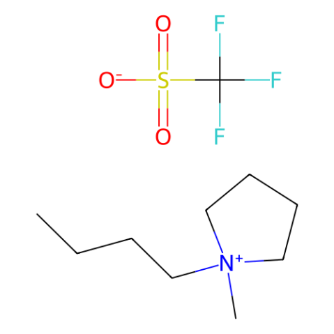 1-丁基-1-甲基吡咯烷三氟甲磺酸鹽,1-Butyl-1-methylpyrrolidinium trifluoromethanesulfonate