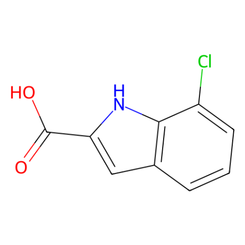 7-氯-1H-吲哚-2-羧酸,7-Chloro-1H-indole-2-carboxylic acid