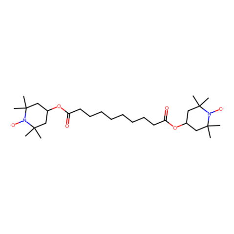 癸二酸双(2,2,6,6-四甲基-4-哌啶基-1-氧基)酯,Bis(2,2,6,6-tetramethyl-4-piperidyl-1-oxyl) Sebacate