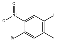 1-溴-4-碘-5-甲基-2-硝基苯,1-Bromo-4-iodo-5-methyl-2-nitrobenzene