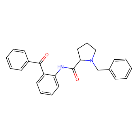 (R)-N-(2-苯甲酰基苯基)-1-苄基吡咯烷-2-甲酰胺,(R)-N-(2-Benzoylphenyl)-1-benzylpyrrolidine-2-carboxamide