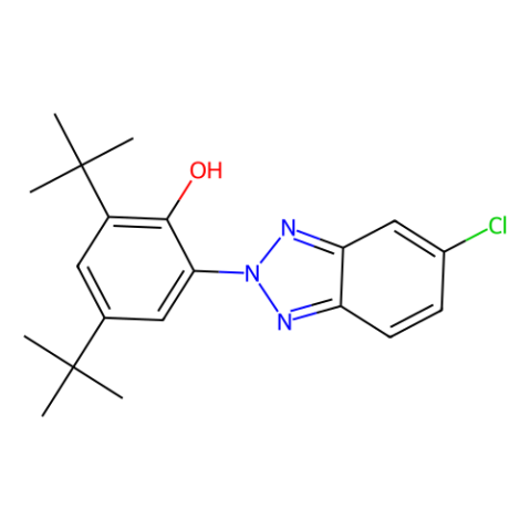 2-(3,5-二叔丁基-2-羟苯基)-5-氯苯并三唑,2-(3,5-Di-tert-butyl-2-hydroxyphenyl)-5-chlorobenzotriazole