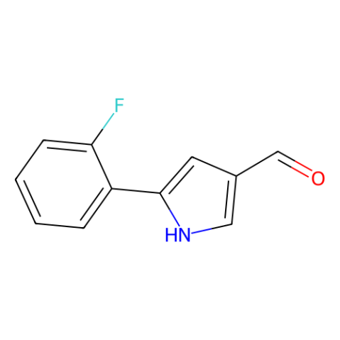 5-(2-氟苯基)吡咯-3-甲醛,5-(2-Fluorophenyl)pyrrole-3-carboxaldehyde