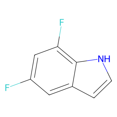 5,7-二氟-1H-吲哚,5,7-difluoro-1H-indole