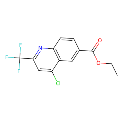 4-氯-2-（三氟甲基）喹啉-6-羧酸乙酯,Ethyl 4-chloro-2-(trifluoromethyl)quinoline-6-carboxylate