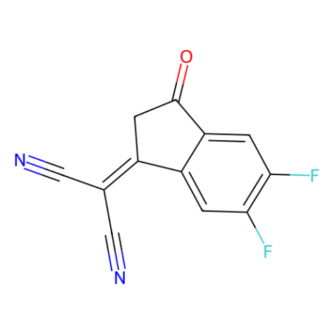 (5,6-二氟-3-氧代-2,3-二氢-1H-茚-1-亚基)丙二腈,(5,6-Difluoro-3-oxo-2,3-dihydro-1H-inden-1-ylidene)malononitrile