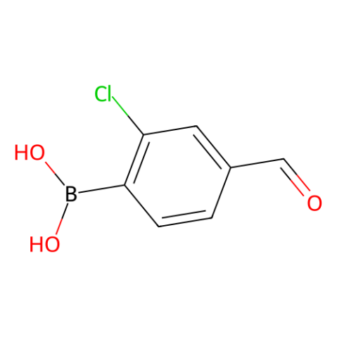 2-氯-4-甲酰基苯基硼酸（含不等量的酸酐）,2-Chloro-4-formylphenylboronic Acid(contains varying amounts of Anhydride)